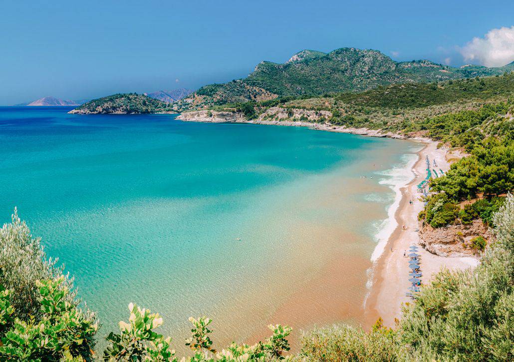 Gorgeous beaches of Samos